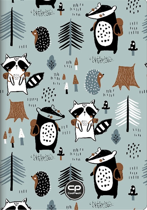 Cool Pack Shoppy Notebook - A5, linii largi, 60 de coli