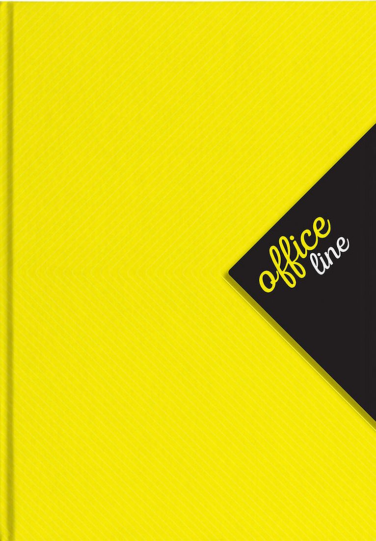 Caiet Ilijanum Office Line - A4, 96 foi, rânduri largi, sortiment