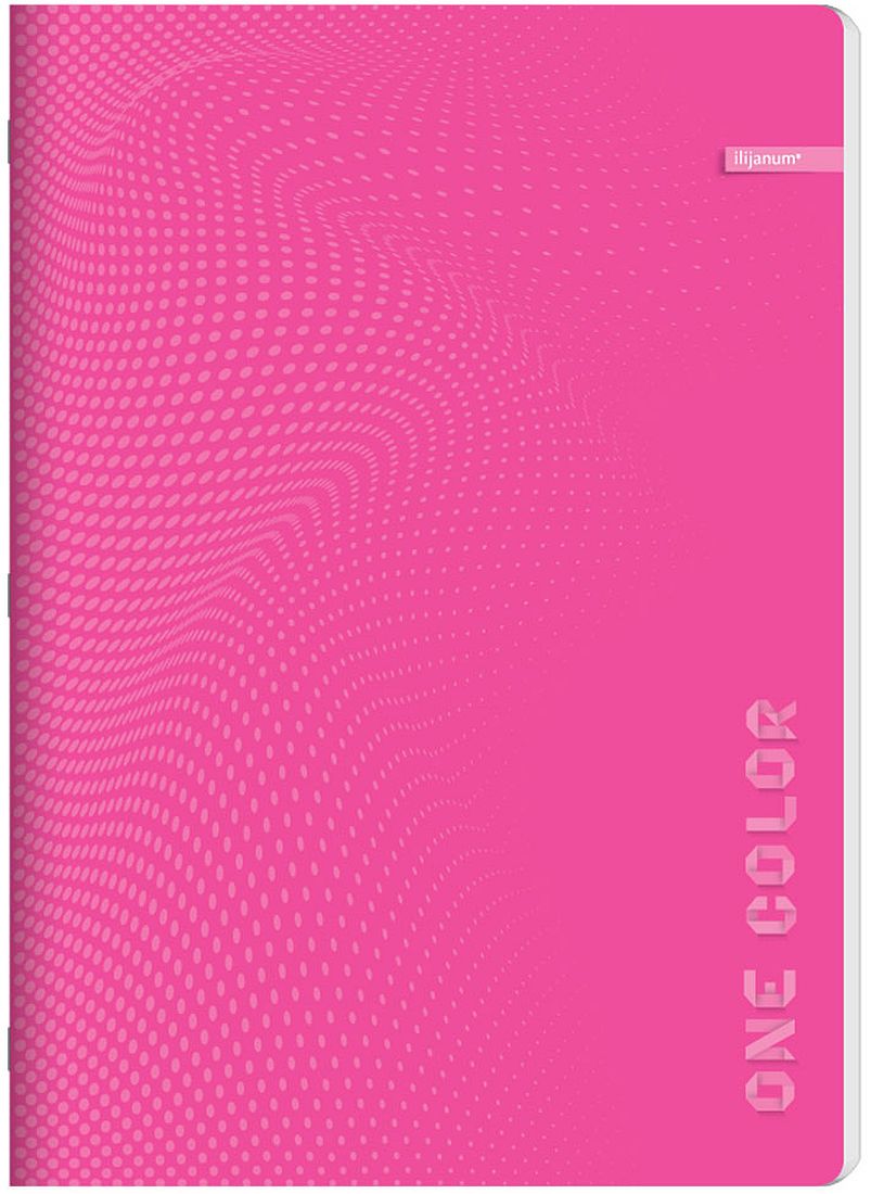 Caiet Ilijanum One Color - A5, 52 coli, ânduri largi, sortiment