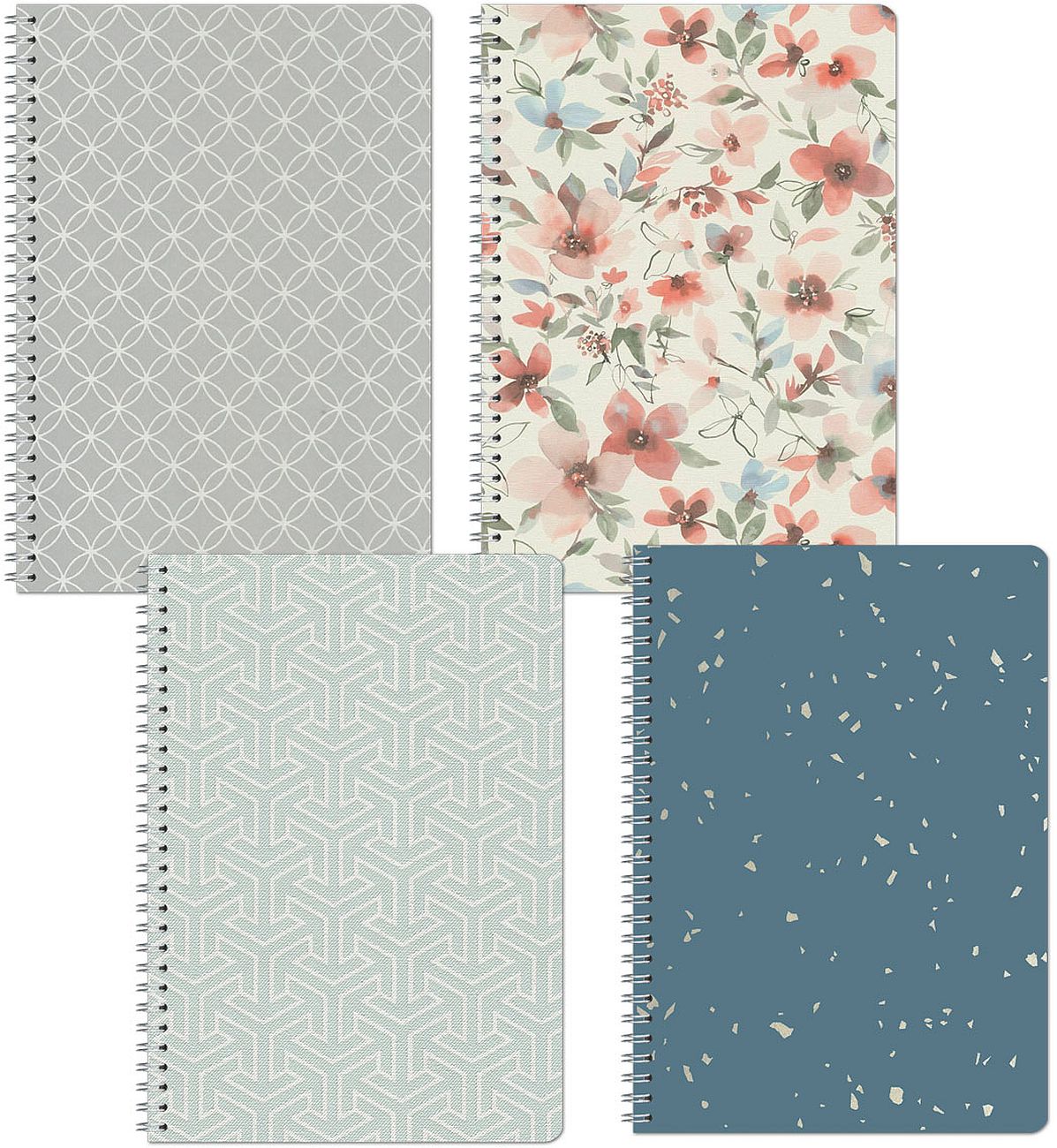 Carnet Lastva Favorite - A5, 80 de foi, randuri largi, spirala, sortiment