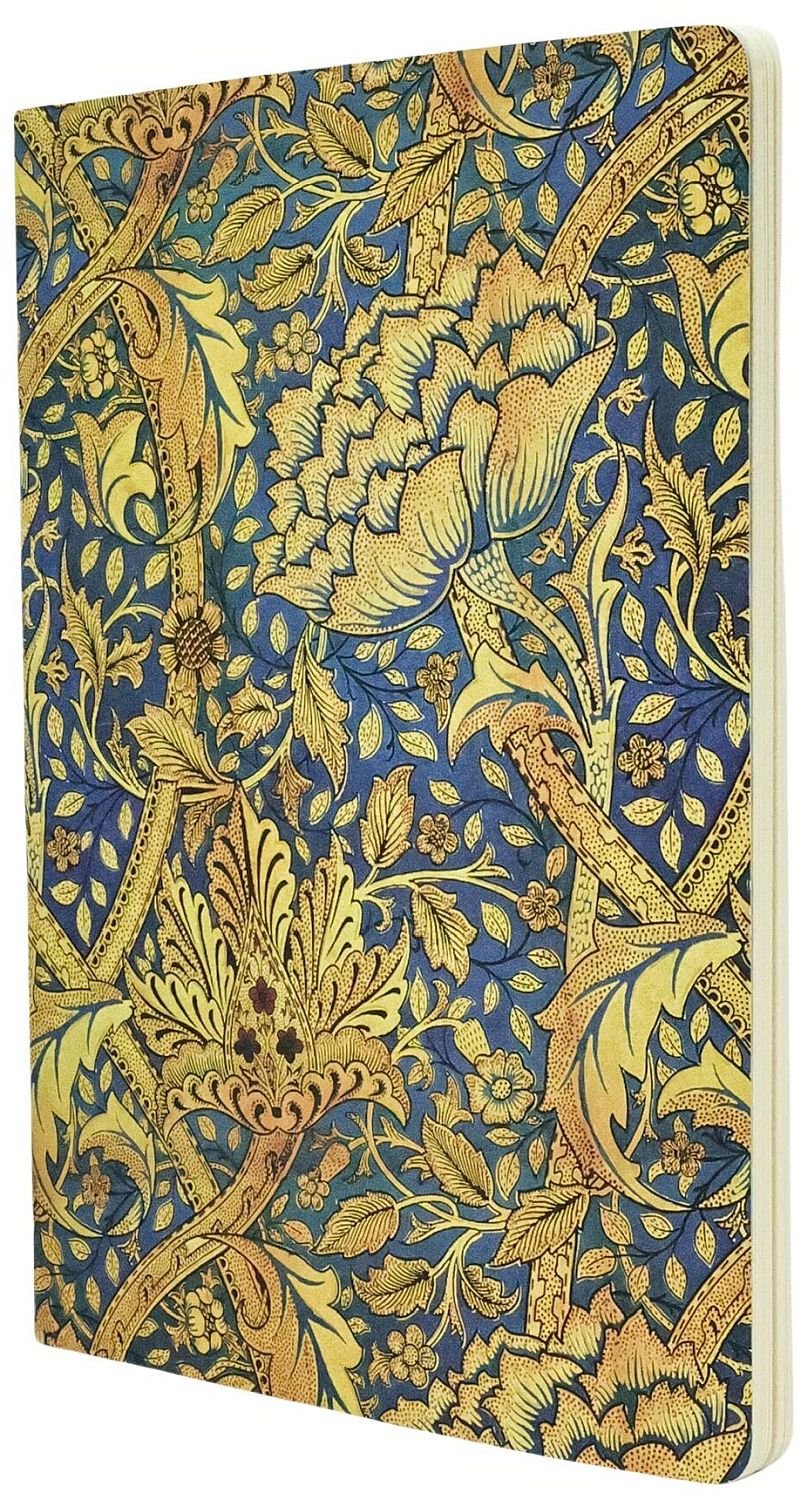 Caiet Paperblanks Morris Windrush - A4, 40 foi, rânduri largi