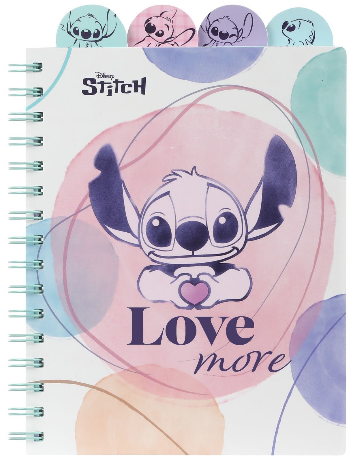 Caiet cu spirală Cool Pack Disney - Stitch 3, A5, 100 coli