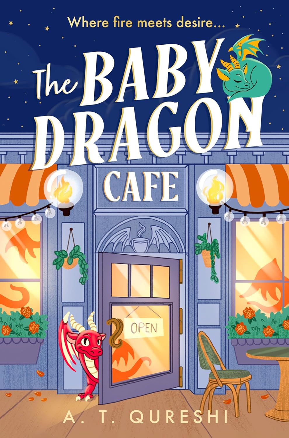 Baby Dragon Cafe - A. T. Qureshi - imagine 2