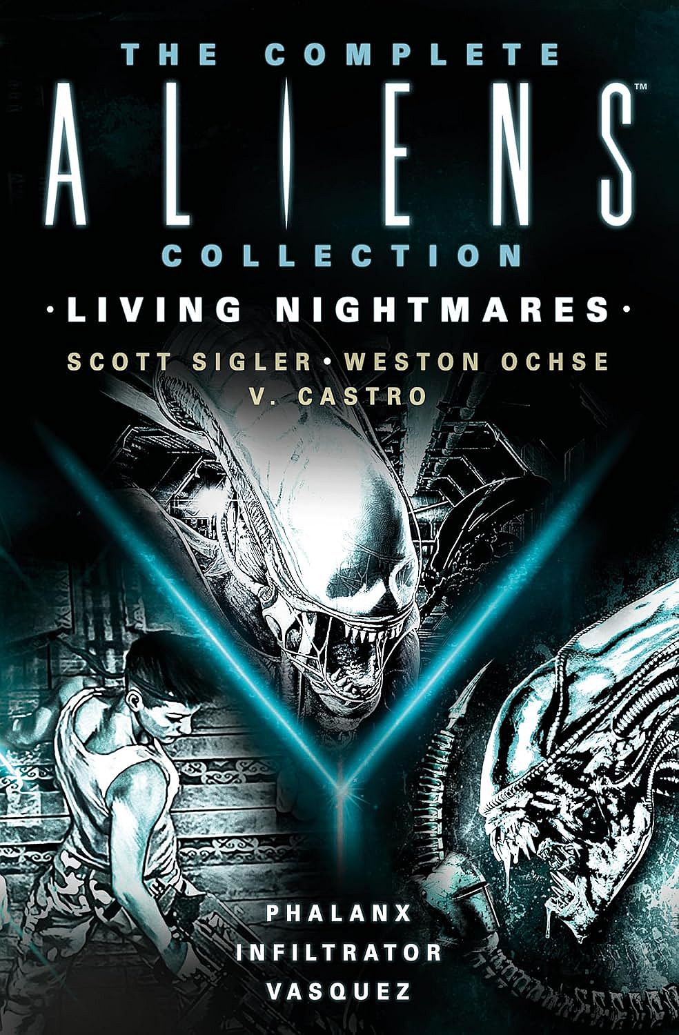The Complete Aliens Collection: Living Nightmares (Phalanx, Infiltrator, Vasquez ) - Scott Sigler - imagine 2