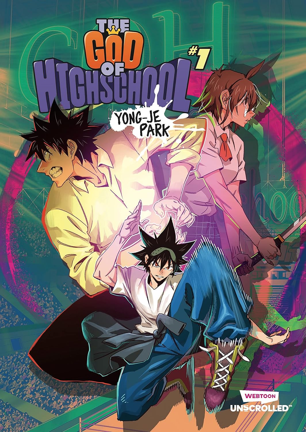 The God of High School Volume One: A Webtoon Unscrolled Graphic Novel - Yongje Park - imagine 2