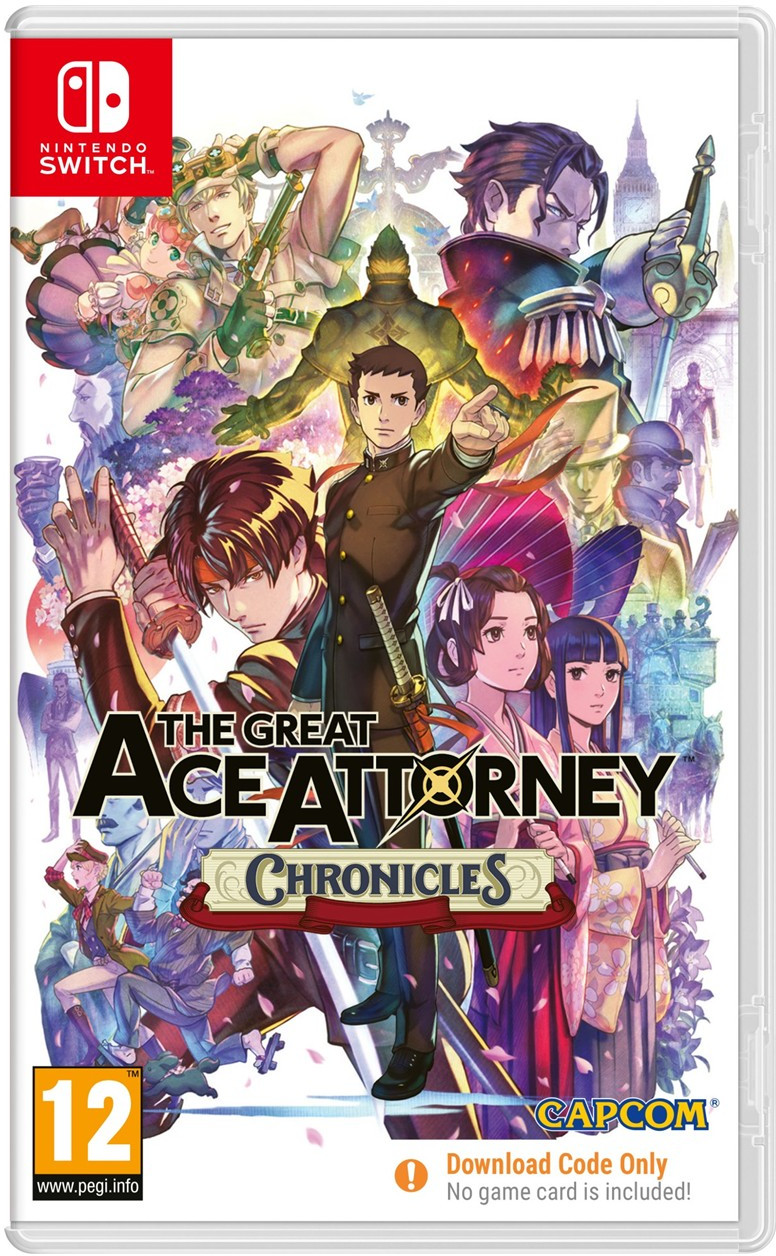 The Great Ace Attorney Chronicles - Cod în cutie (Nintendo Switch)