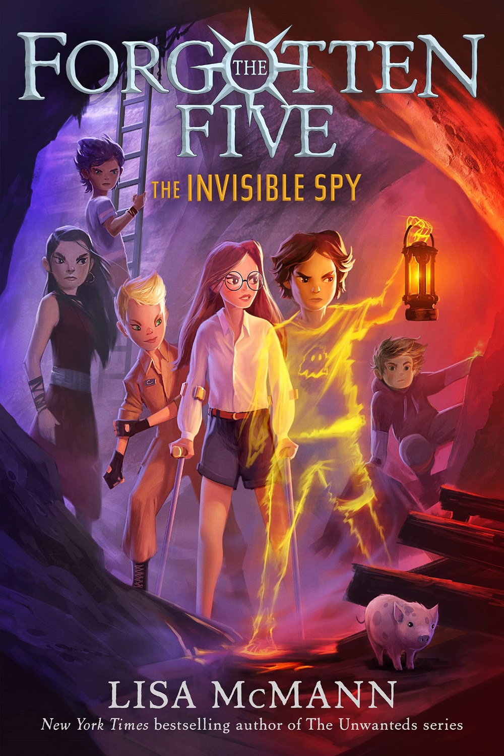 The Invisible Spy (the Forgotten Five, Book 2) - Lisa Mcmann - imagine 2