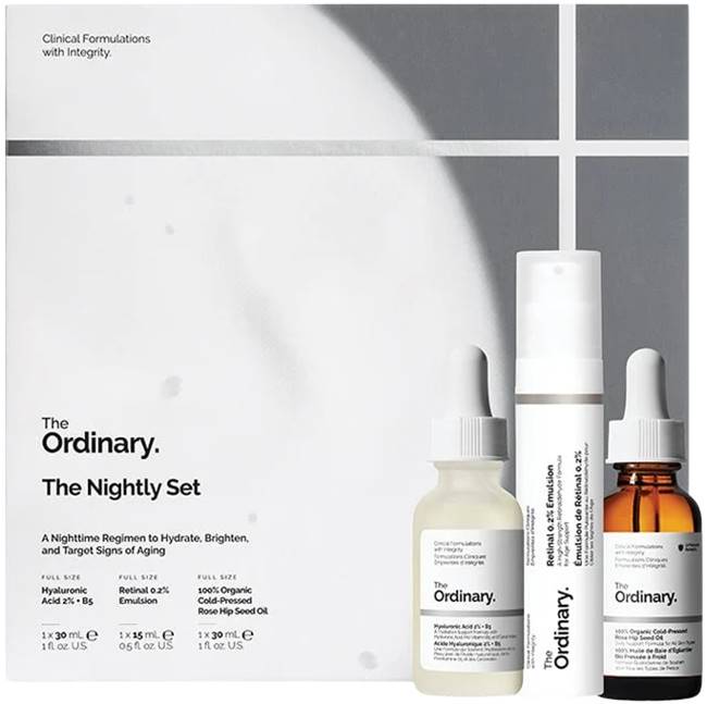 The Ordinary Set The Nightly Set, 3 piese