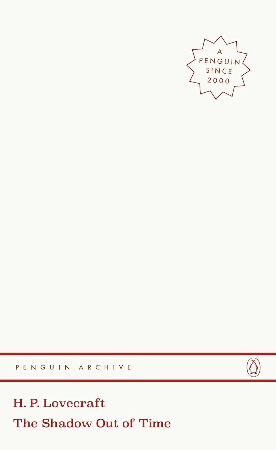 The Shadow Out of Time (Penguin Archive)