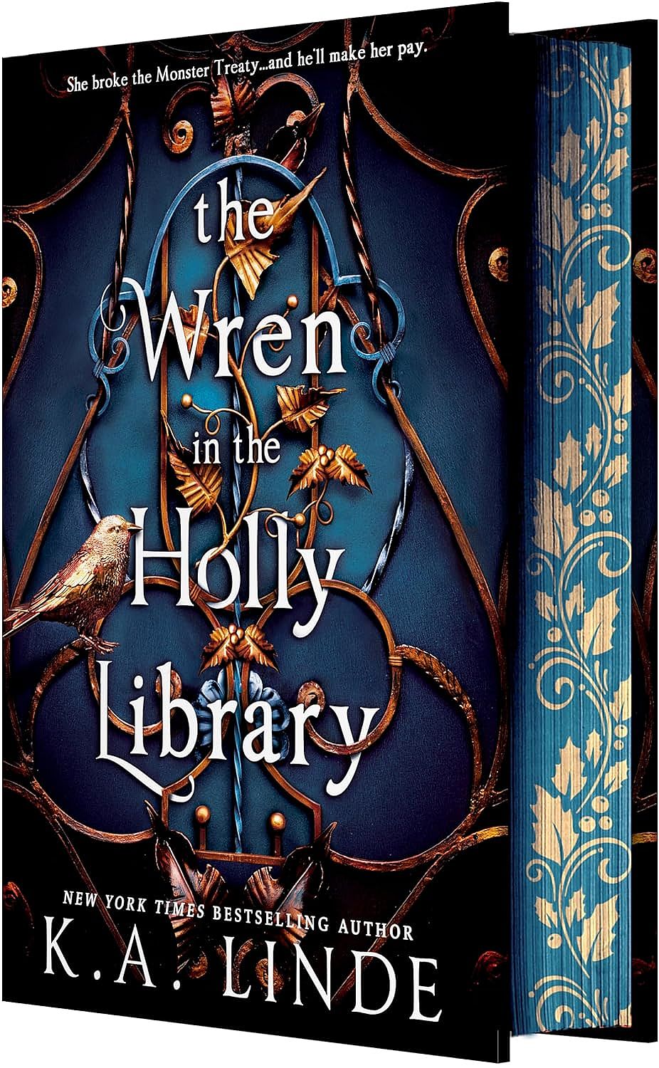The Wren in the Holly Library - K. A. Linde - imagine 2