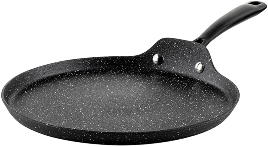 Tigaie pentru clătite Luigi Ferrero - Symphony FR-2671, 26 x 2 cm, negru