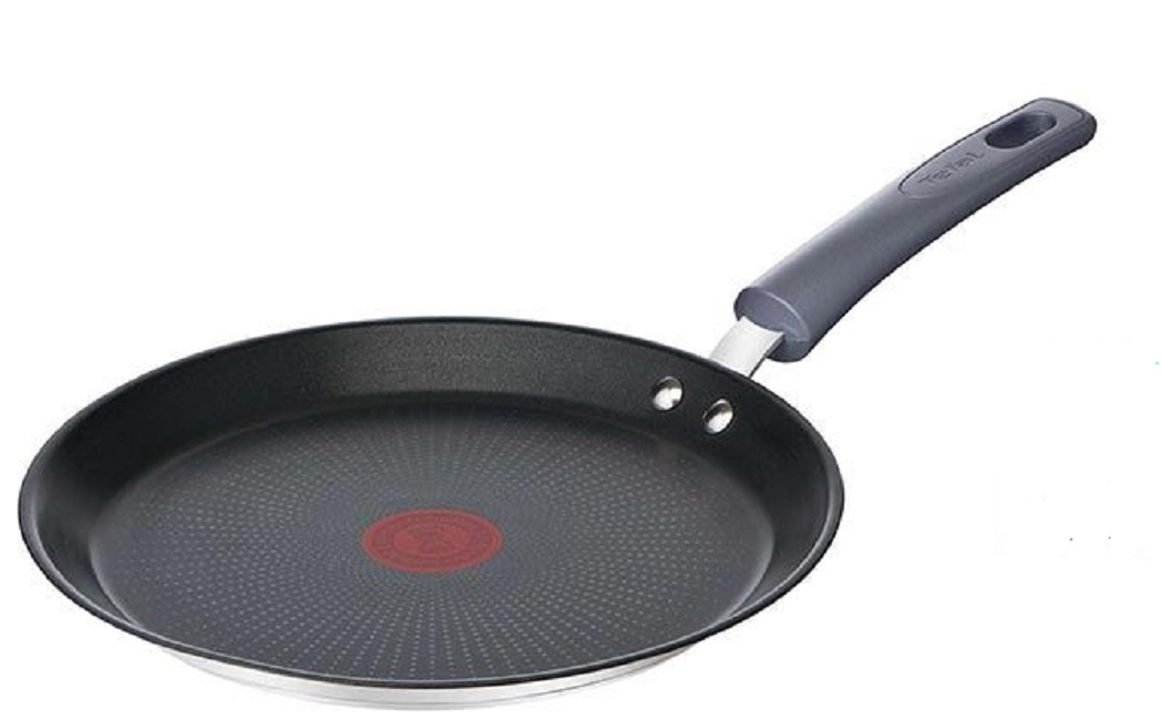 Tigaie pentru clătite Tefal - Daily Cook G7313855, 25 cm, negru