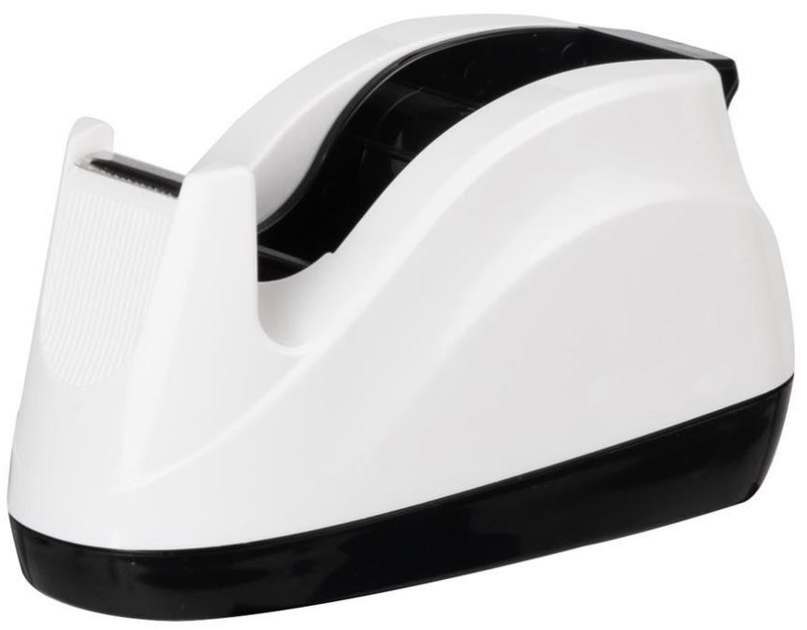 Suport adeziv Deli Vivid - E808, pentru adeziv 19 mm/33 m, alb