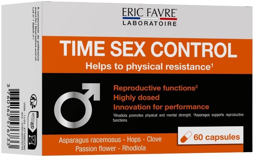 Time Sex Control, 60 capsule, Eric Favre