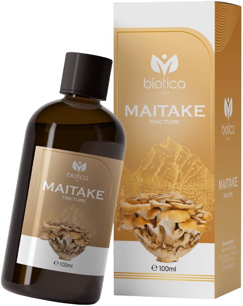 Tinctură de ciuperci Maitake, 100 ml, Biotica 1961