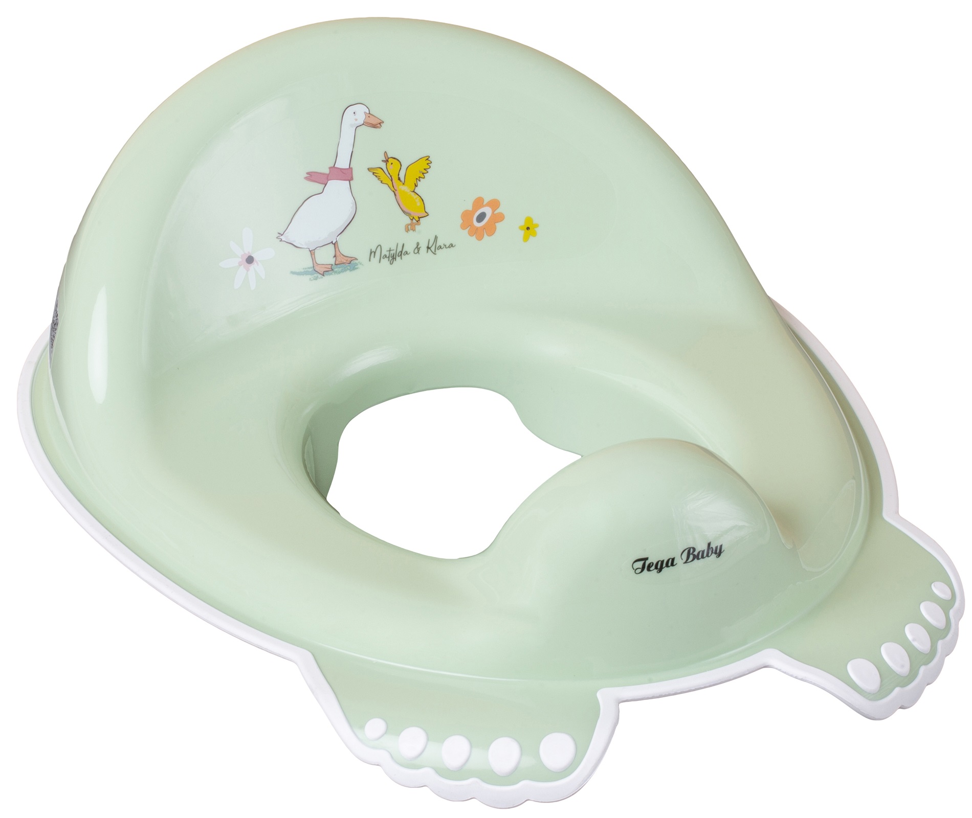 Scaun de toaletă anatomic Tega Baby - Forest Fairy, verde