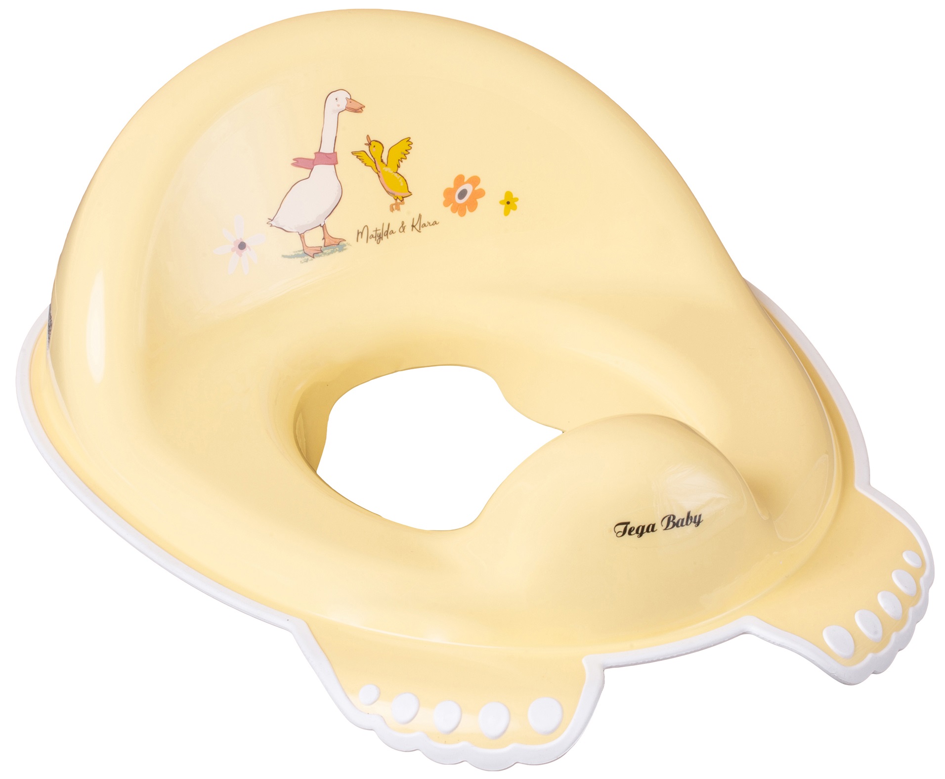 Scaun de toaletă anatomic Tega Baby - Forest Fairy, galben