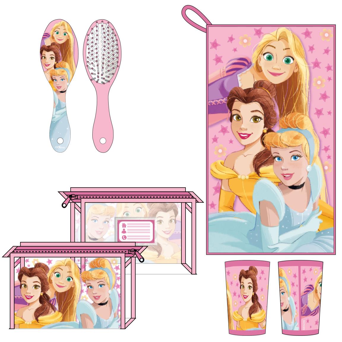 Geantă de toaletă Cerda Princess - Cu accesorii