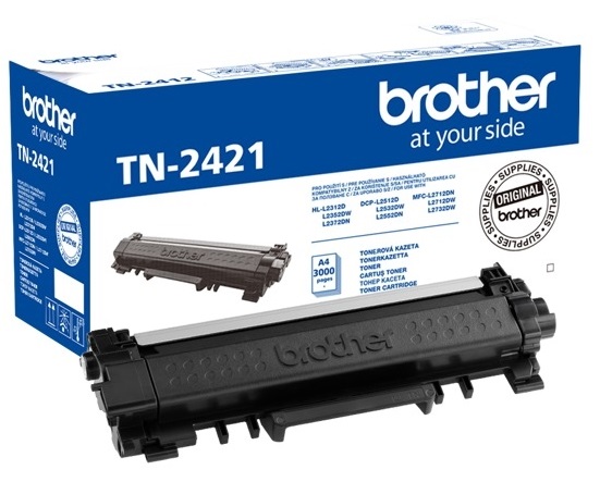 Cartuș toner  Brother - TN-2421, pentru DCPL2512D/HLL2312D/MFCL2, Black