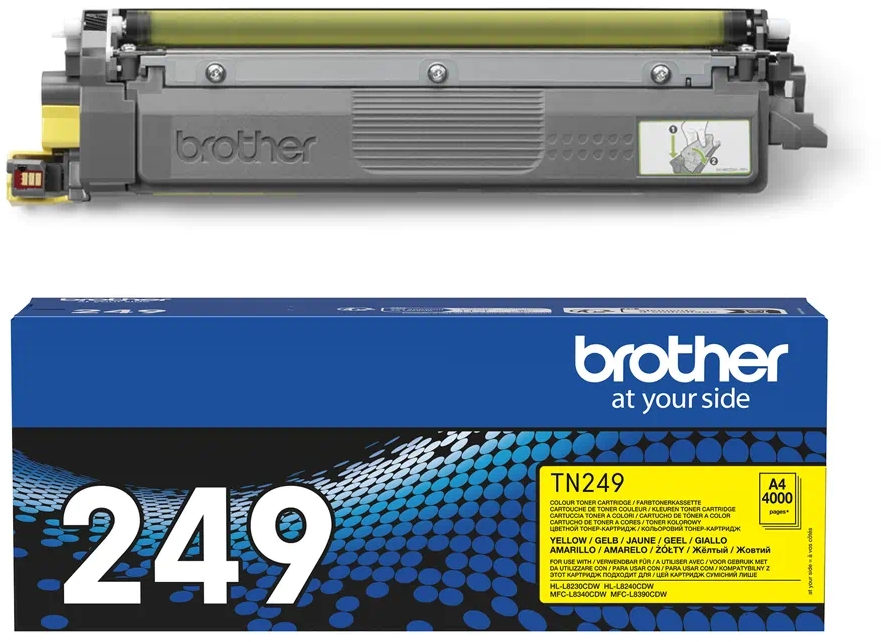Cartuș toner  Brother - TN-249Y, galben