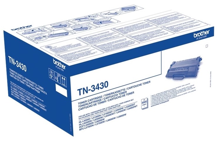 Cartuș toner  Brother - TN-3430, pentru HL-L6400DW, Black