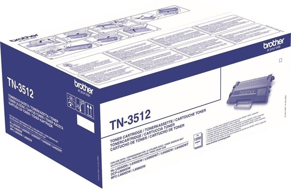 Cartuș toner  Brother - TN-3512, pentru HL-L6400DW, Black