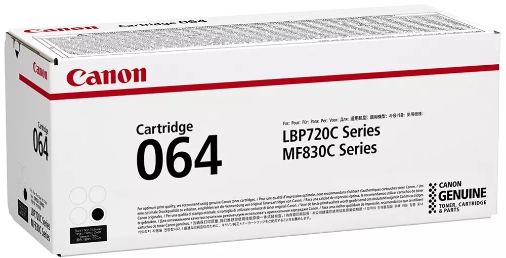 Cartuș toner  Canon - CRG-064, pentru i-SENSYS MF832C/LBP722C, negru