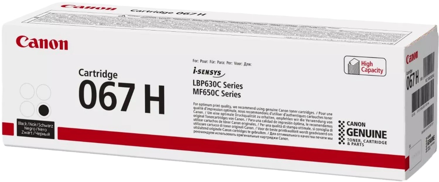Cartuș toner  Canon - CRG-067H BK, LBP630C/MF650C, negru