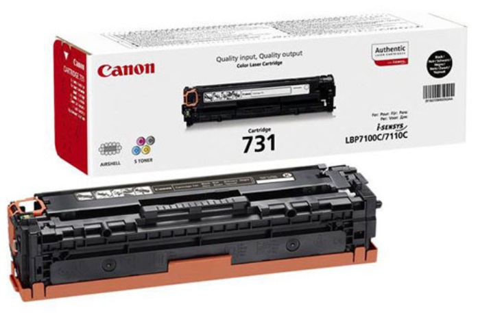 Cartuș toner  Canon - CRG-731, pentru i-SENSYS LBP7100C/7110C, negru