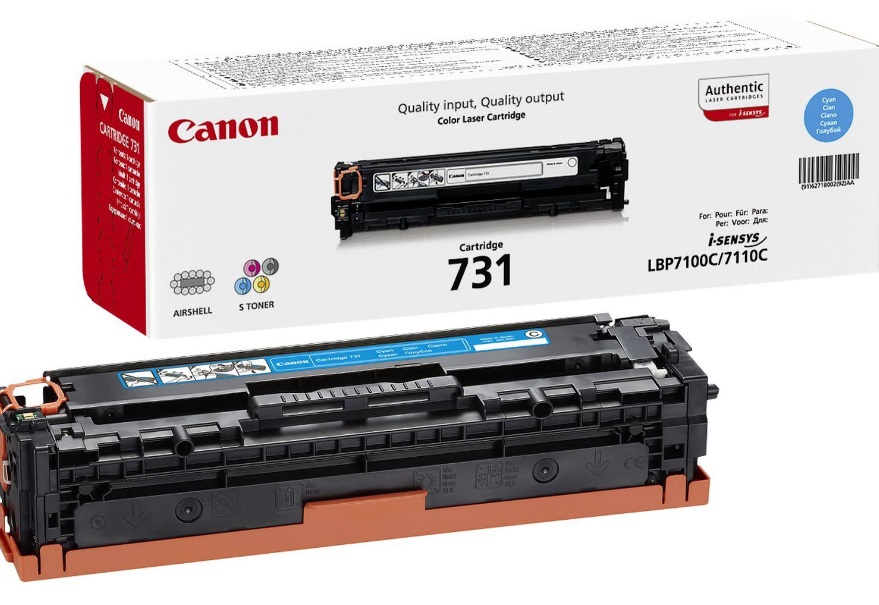 Cartuș toner  Canon - CRG-731, pentru i-SENSYS LBP7100C/7110C, cyan