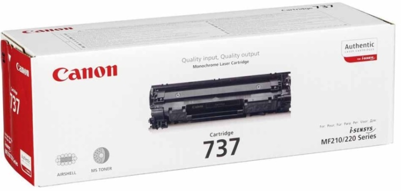 Cartuș toner  Canon - CRG-737, pentru i-SENSYS MF210/220, negru