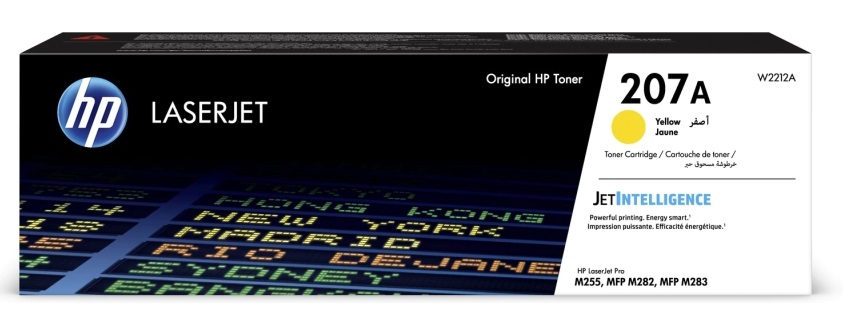 Cartuș toner  HP - 207A, pentru M255/MFP M282/283, Yellow