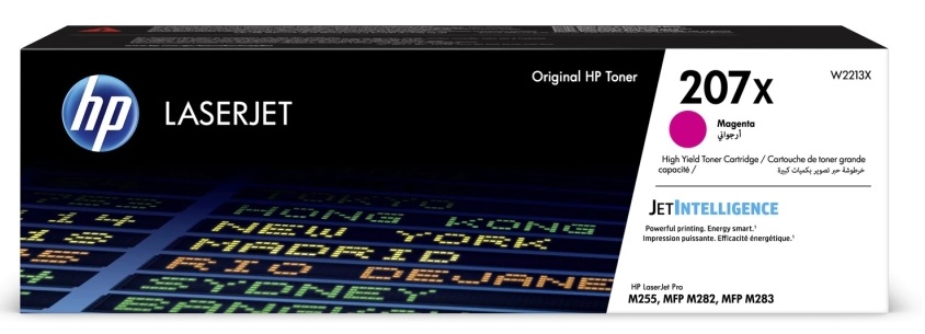 Cartuș toner  HP - 207X, pentru M255/MFP M282/283, Magenta