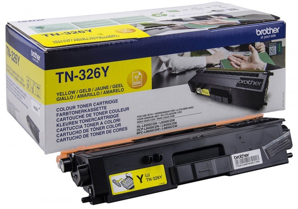 Cartuș toner  Brother - TN-326Y, pentru HL-L8350CDW, Yellow