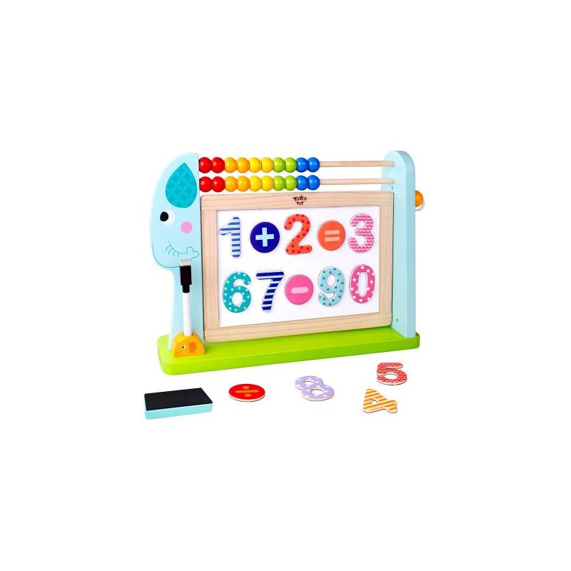 Tablita din lemn cu Abac Tooky Toy
