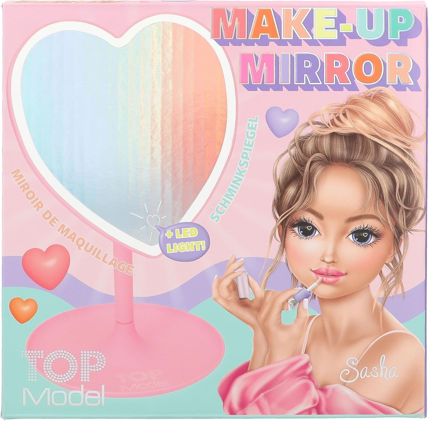 Oglindă cosmetică Depesche TopModel - Cu lumină LED