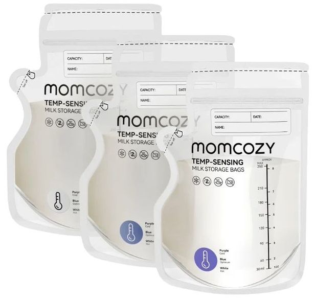 Pungi Momcozy pentru depozitarea laptelui matern - MS029, 60 bucăți