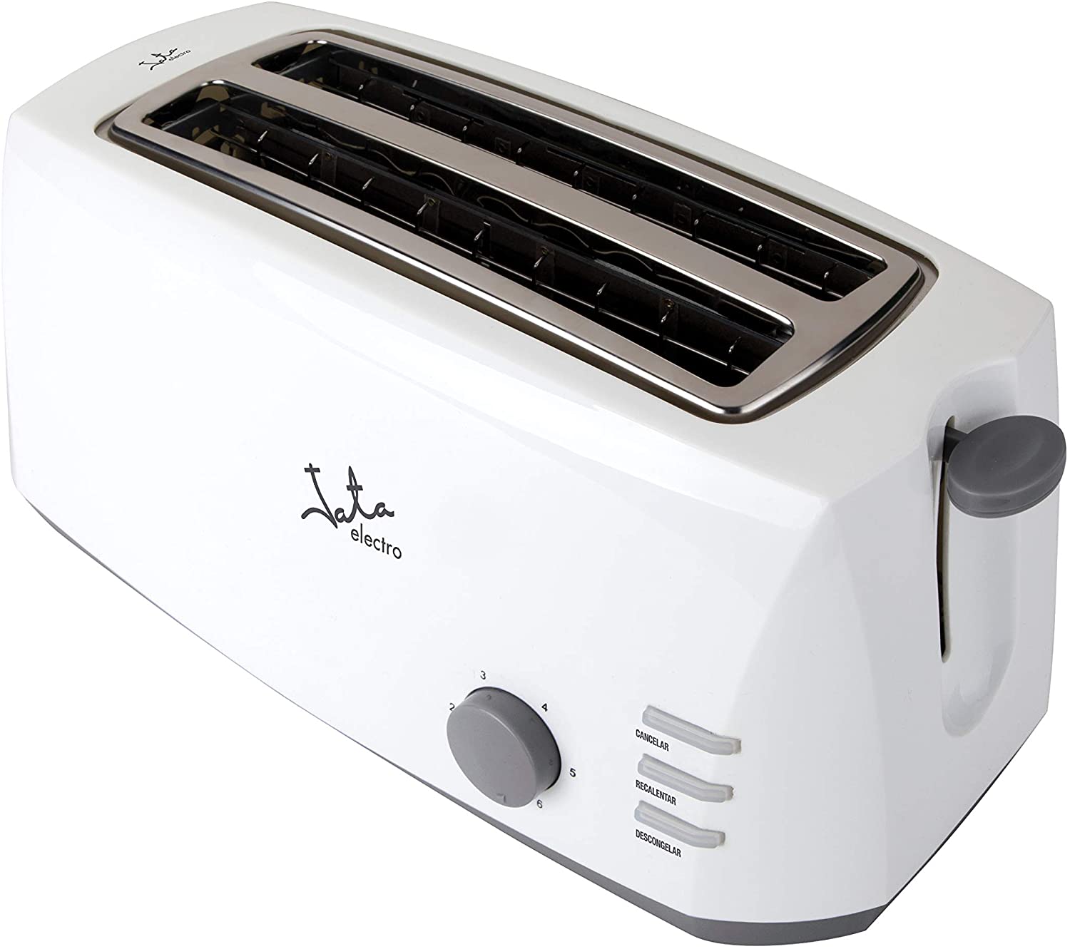 Prăjitor de pâine Jata - TT584, 1400W, 6 viteze, alb