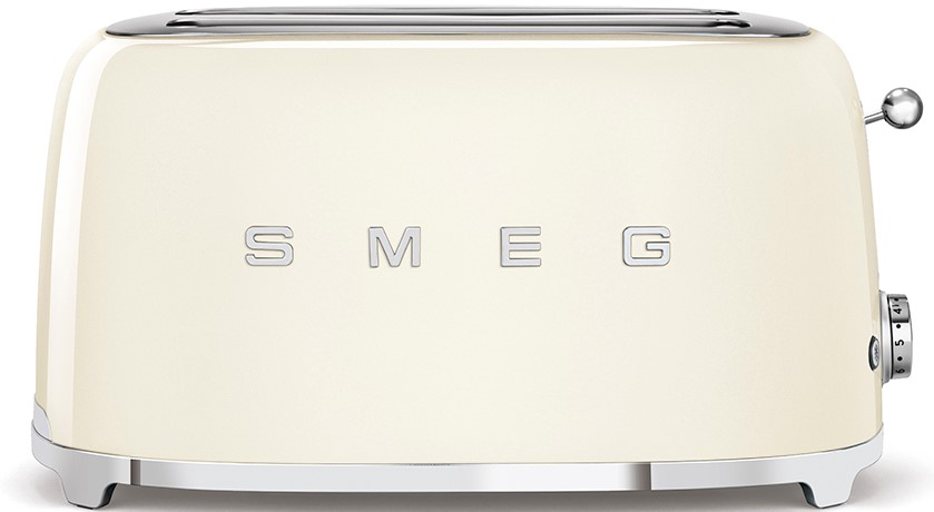 Toaster Smeg - TSF02CREU, 1500W, 6 viteze, bej