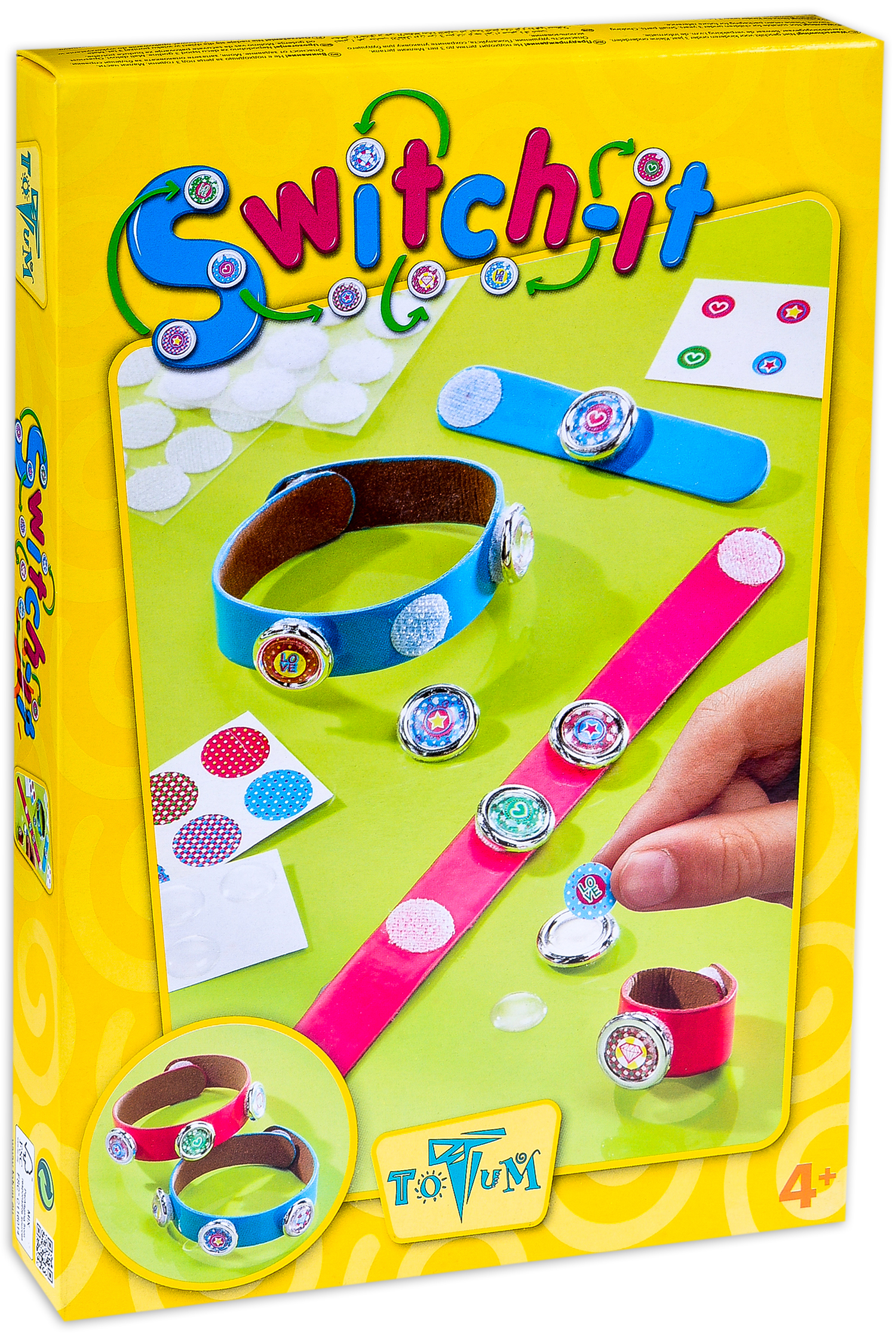 Set creativ Totum - Decoreaza singur, Ornamente colorate