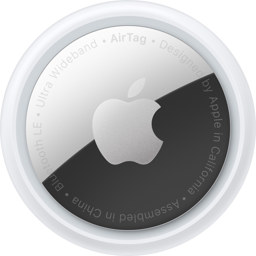 Tracker Apple AirTag, alb/argintiu