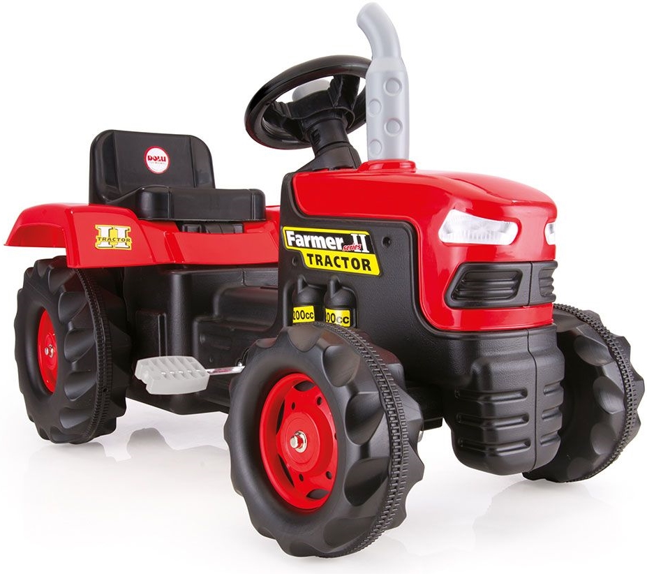 Tractor cu pedale Dolu, rosu