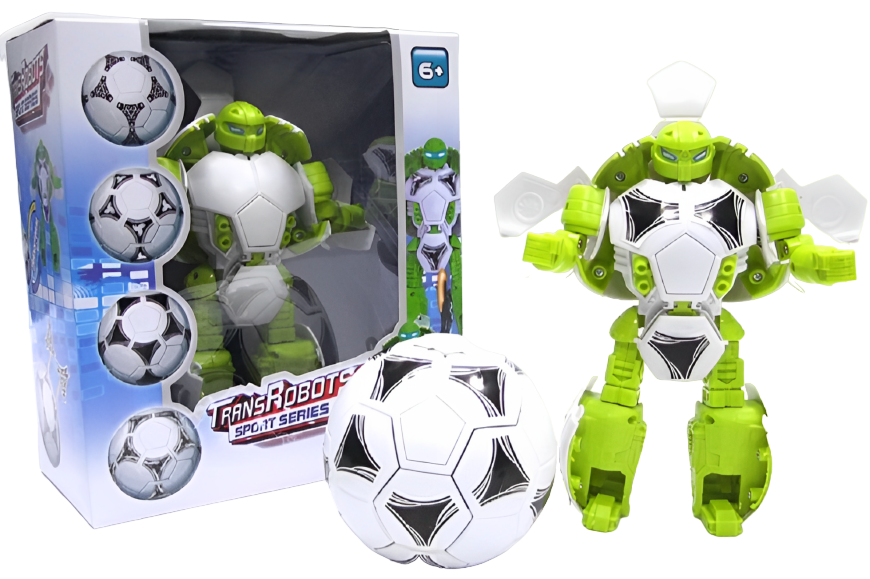 Transformarea robotului Raya Toys - Mingea de fotbal