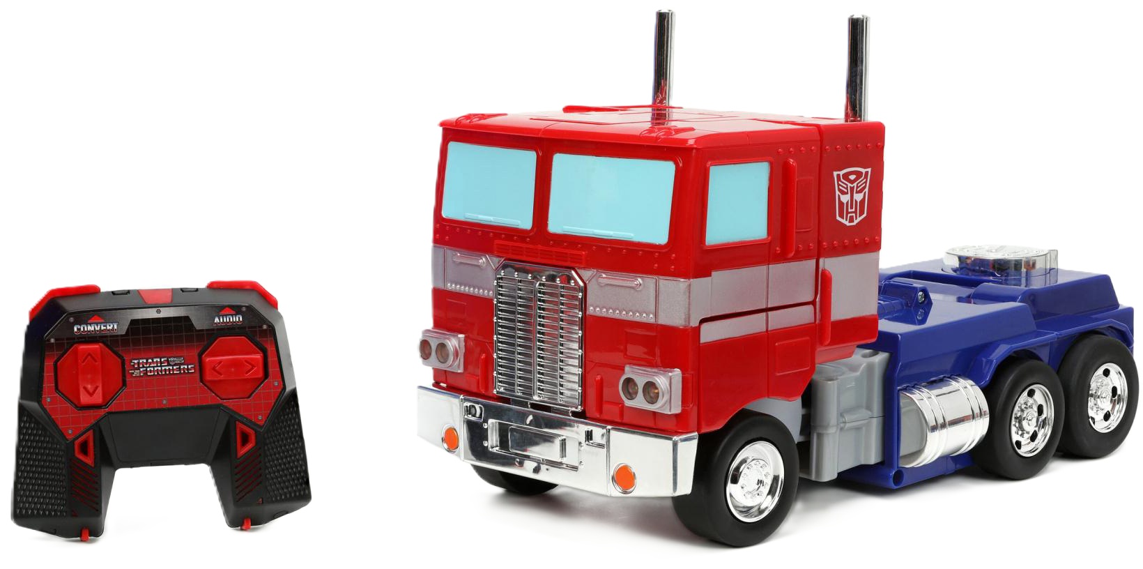 Jucărie R/C transformabilă Jada Toys - Optimus Prime, camion/robot