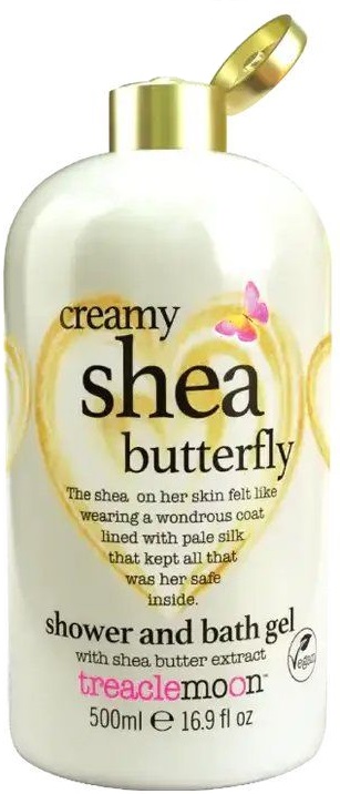 Treaclemoon Gel de duș Creamy Shea Butterfly, 500 ml