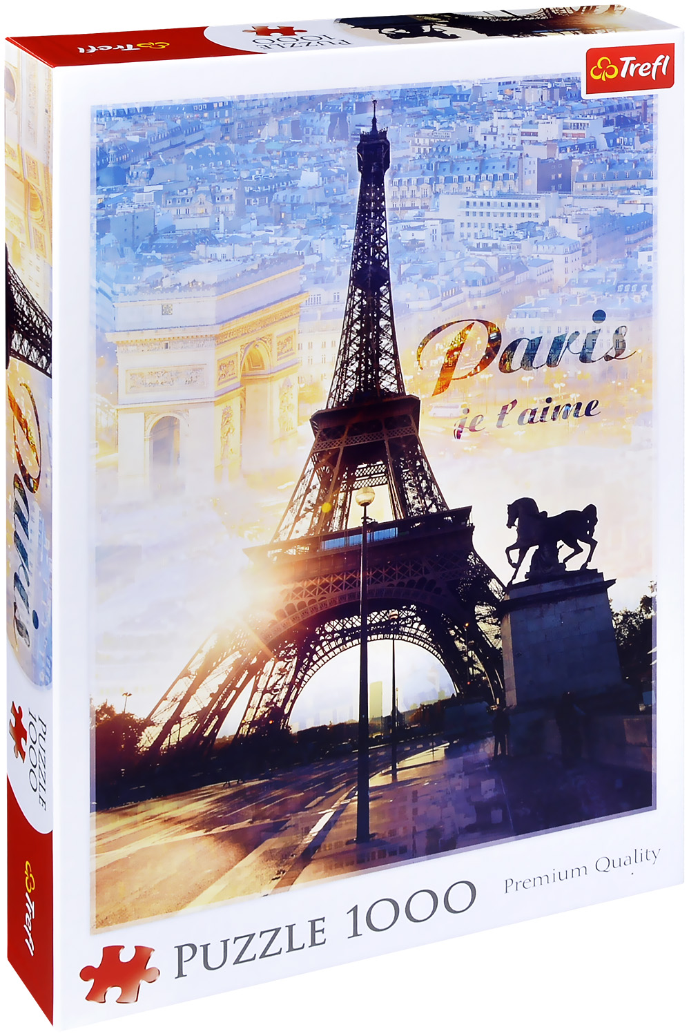 Puzzle Trefl din 1000 de piese - Paris in zori