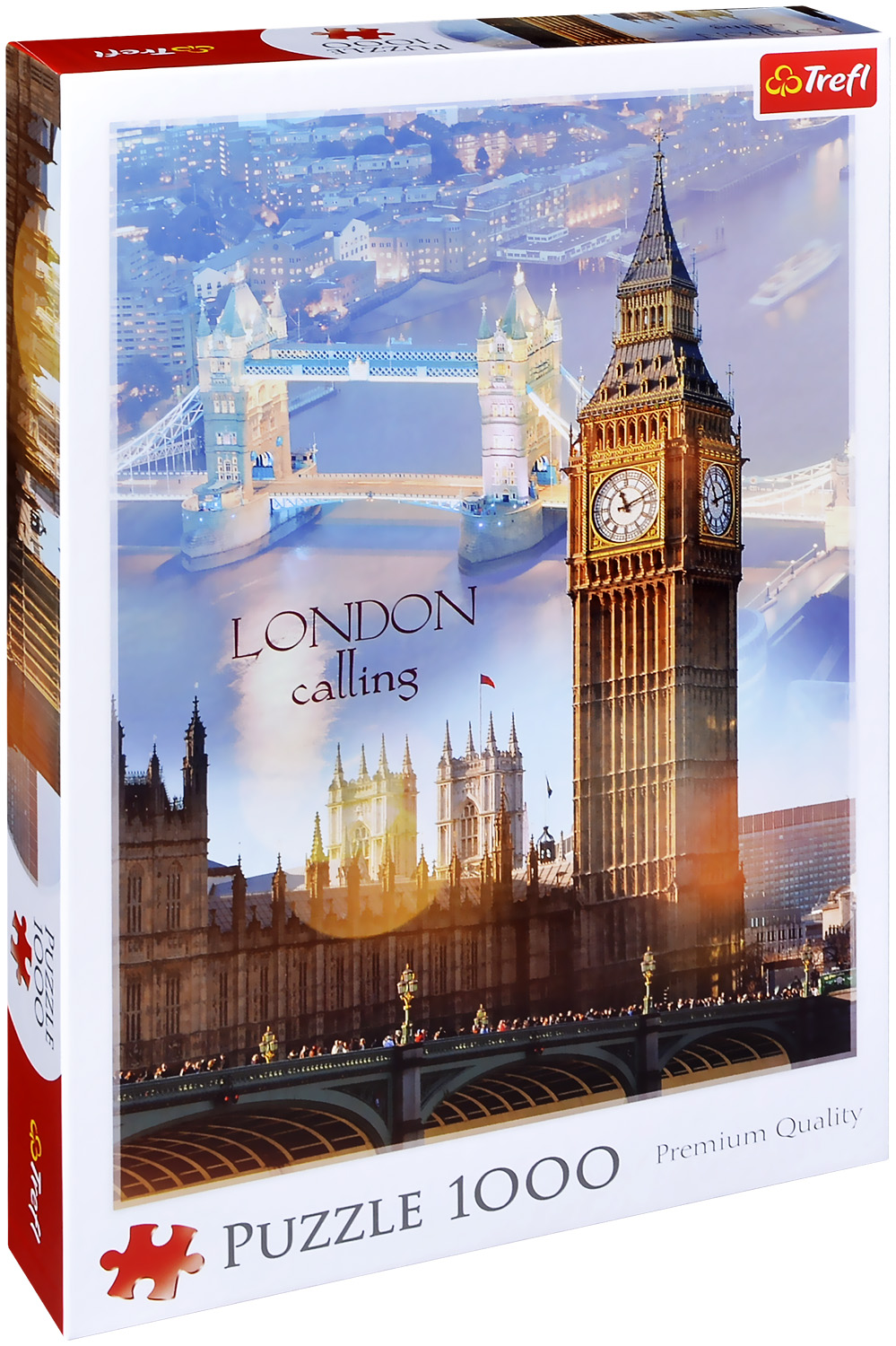 Puzzle Trefl din 1000 de piese - Londra in zori