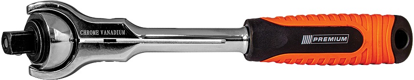 Cheie cu clichet  Premium - 45982, 1/4'', 72 de dinți, rotativă la 180°