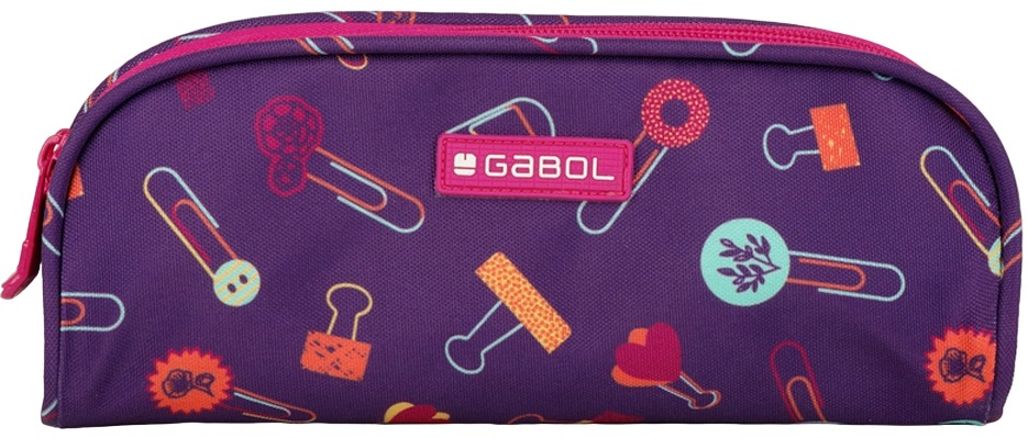 Penar scolar triunghiular Gabol Diary - Cu 2 compartimente