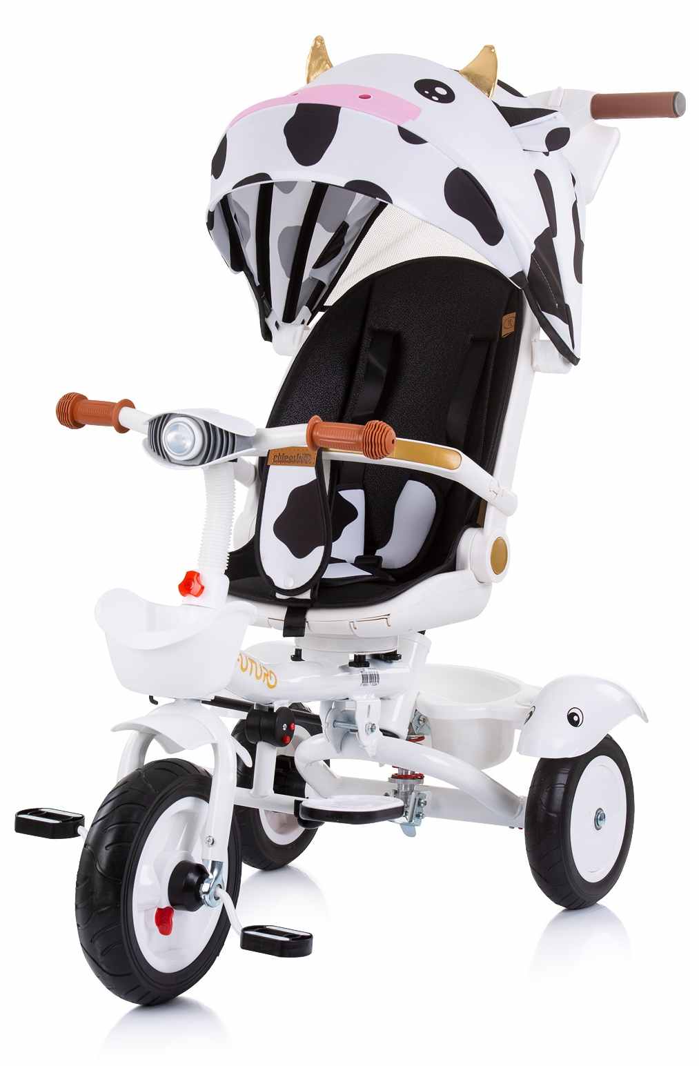 Tricicletă cu copertinăChipolino - Futuro, vacă